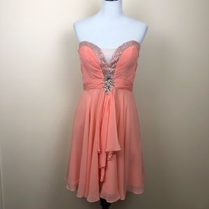 Tony Bowls cupcake mini prom dress size 12